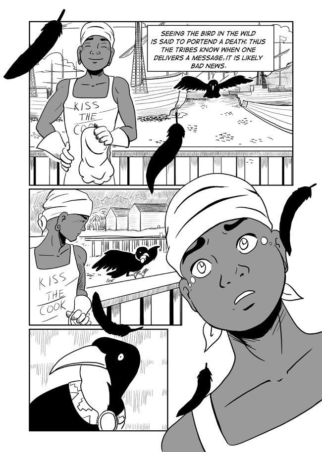 Silver Throated Grackle, Page 13